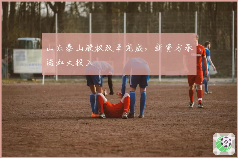 山东泰山股权改革完成,新资方承诺加大投入